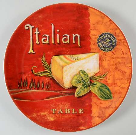 Tuscan Table 13" Chop Plate (Round Platter)