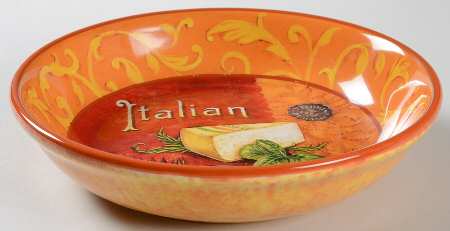Tuscan Table 9" Individual Pasta Bowl