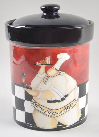 Chef de Cuisine Large Canister & Lid