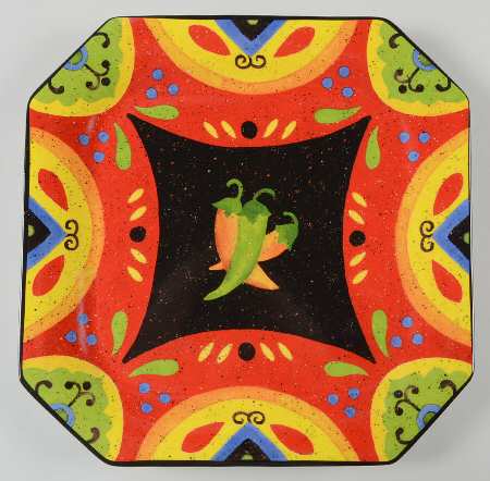Hot and Saucy Dinner Plate