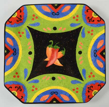 Hot and Saucy Dinner Plate