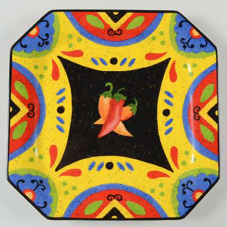 Hot and Saucy Dinner Plate