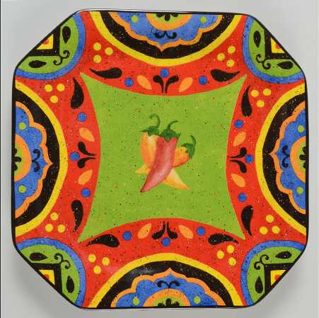Hot and Saucy Dessert/Pie Plate