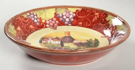 Merlot Sunset Coupe Soup Bowl