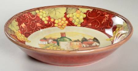 Merlot Sunset Coupe Soup Bowl
