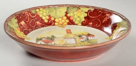 Merlot Sunset Coupe Soup Bowl