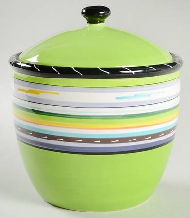 Santa Fe (Nancy Green) Large Canister & Lid