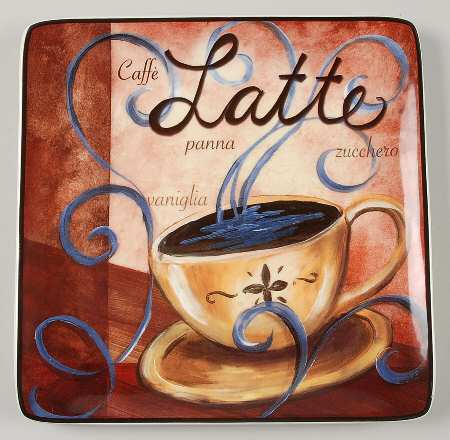 Le Caffe Dessert/Pie Plate