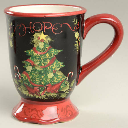 Vintage Christmas Mug