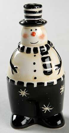 Christmas Snowman Figural Salt Shaker