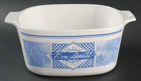 Bon Appetit 3 Quart Round Casserole No Lid