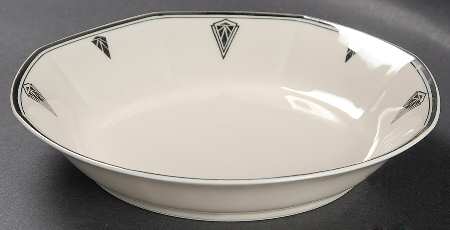 Deauville (White, Rounded Octagonal) Coupe Soup Bowl