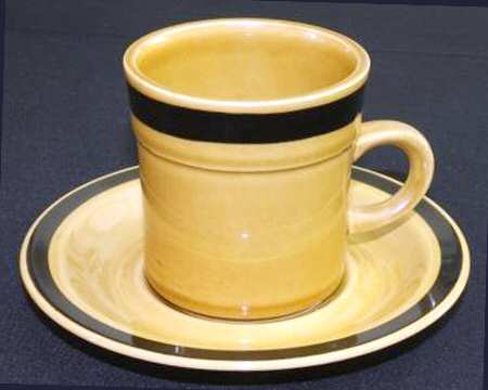Cascade Flat Cup & Saucer Set