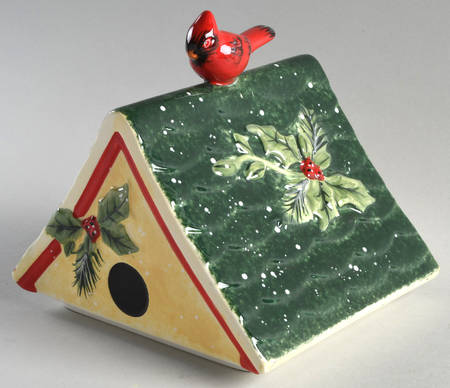 Winter Song Lid for Figural Cookie Jar