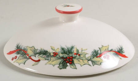 Winter Song Lid for 1.5 Qt Round Casserole