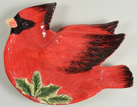 Winter Song Cookie Plate