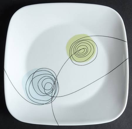 Scribble Dots (Corelle) Luncheon Plate