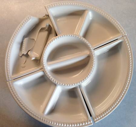 CIC116 5 Piece Lazy Susan (4 side sections & 1 center)