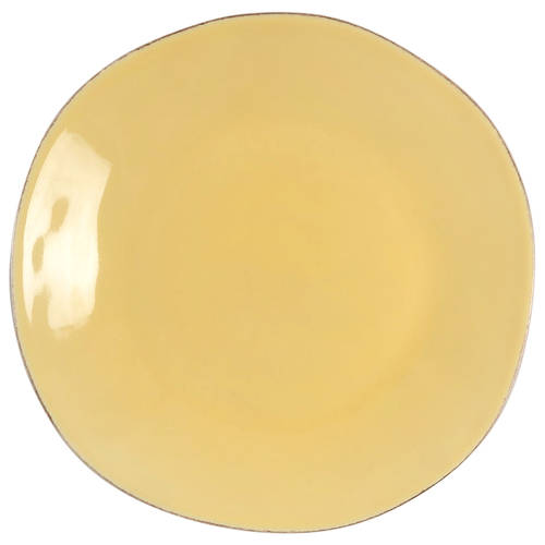 Marin Yellow Salad Plate by Crate & Barrel