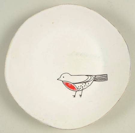Chickadee Salad/Dessert Plate