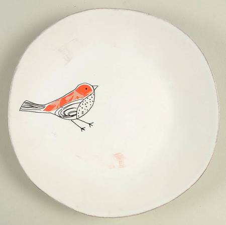 Chickadee Salad/Dessert Plate