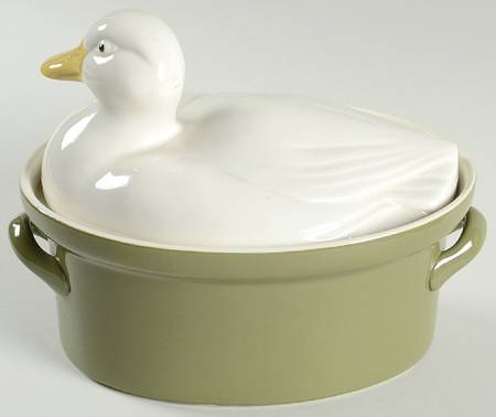 CBN1 1 Quart Oval Covered Casserole