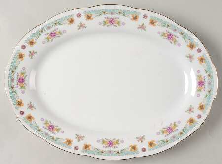 CX619 14" Oval Serving Platter
