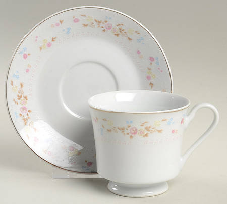 CX113 Footed Cup & Saucer Set