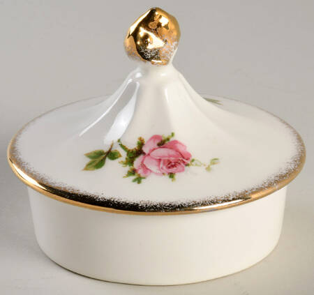 Pink T Rose Lid for Teapot
