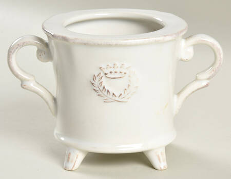 Villa Royale White Sugar Bowl No Lid