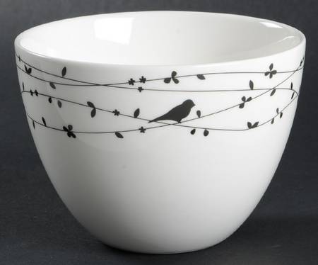 Oiseau Black 4" Nesting Bowl