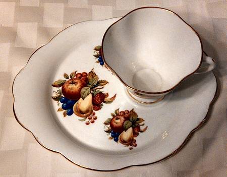 673 Dessert Plate & Cup Set