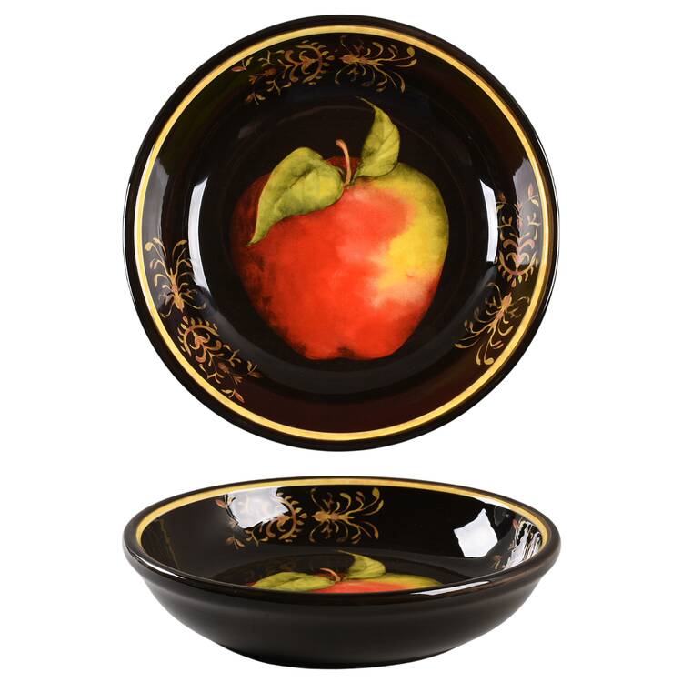 Fruit Filigree 9" Soup/Pasta Bowl