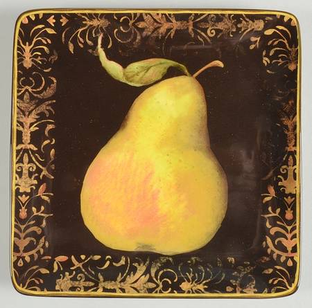 Fruit Filigree Salad/Dessert Plate