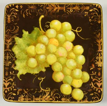 Fruit Filigree Salad/Dessert Plate