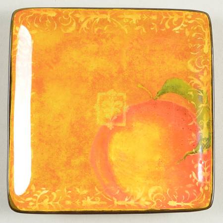 Fruit Filigree Canape Plate