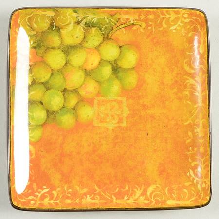 Fruit Filigree Canape Plate