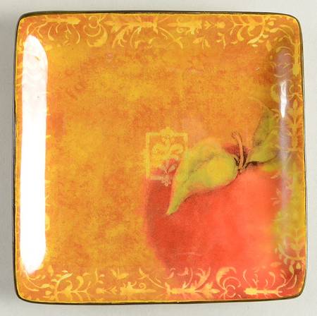 Fruit Filigree Canape Plate