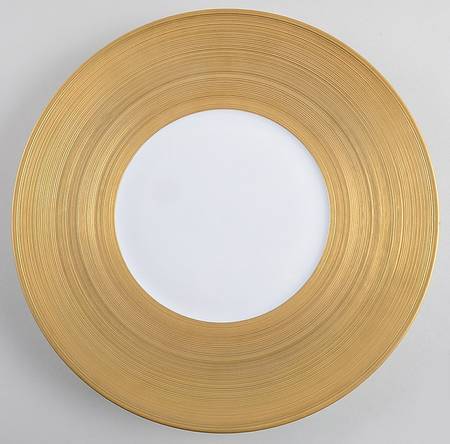 Hemisphere Golden Service Plate (Charger)