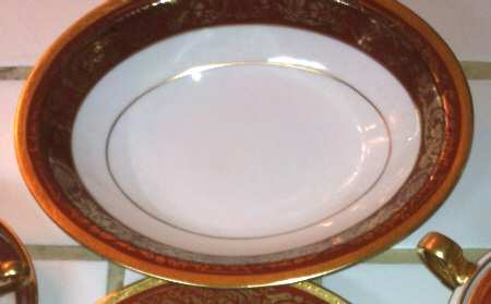 CZE255 10" Oval Vegetable Bowl