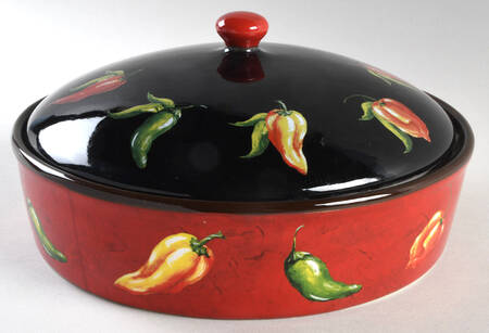 Chili Pepper Tortilla Warmer