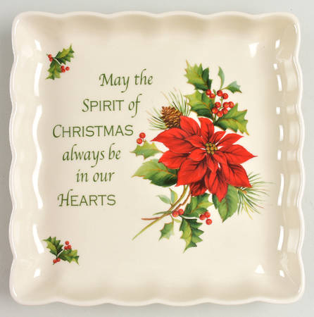 Season of Peace 8" Square Tray