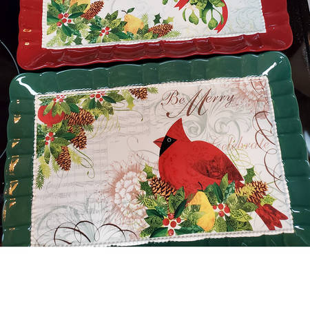 Season of Peace 14" Rectangular Serving Platter