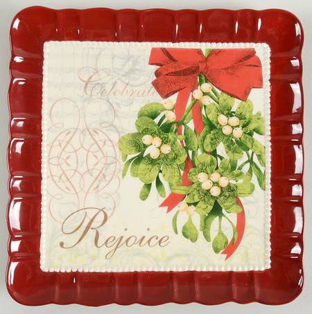 Season of Peace 8" Square Tray