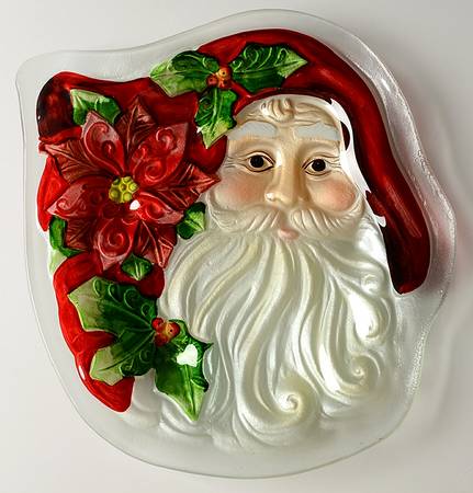 Season of Peace Glassware Sandwich Tray