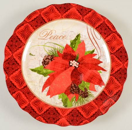 Season of Peace Luncheon Plate