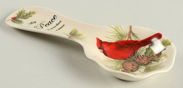 Season of Peace Spoon Rest/Holder (Holds 1 Spoon)