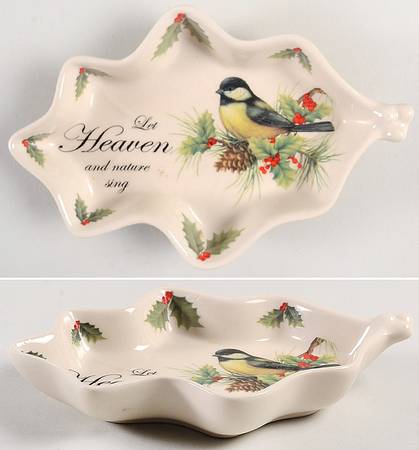 Season of Peace Leaf Shaped Dish