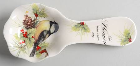 Season of Peace Spoon Rest/Holder (Holds 1 Spoon)