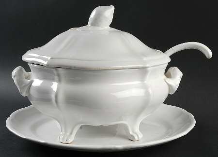 CAG15 Tureen & Lid w/Ladle & Underplate